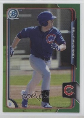 2015 Bowman Chrome Prospects Green Refractor 31/99 Billy McKinney #BCP238 qw7