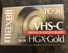 Maxell MAX203010 High Grade VHS-C Videotape Cassette