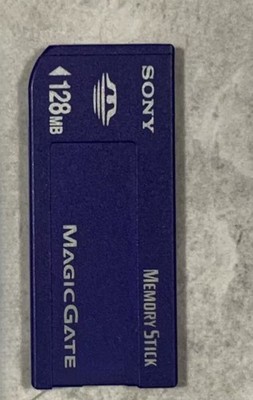1pcs Sony 128MB Memory Stick /Magicgate MS Card for Sony Old Camera PSP ...
