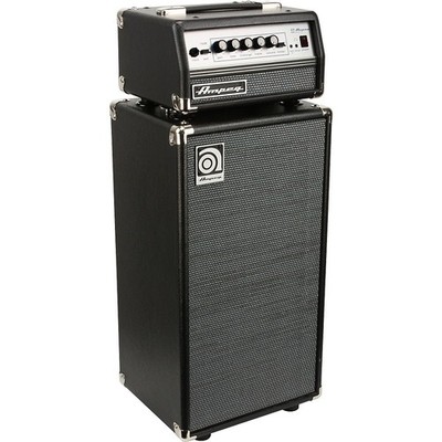Ampeg MicroVR Bass Amp Head and SVT210AV Bass Speaker Cabinet Stack