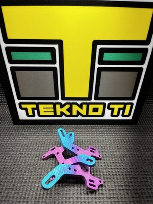 Shorty Titanium Split Style Shock Tower Set For Tekno EB48 NB48 2.2 2.1 Buggy