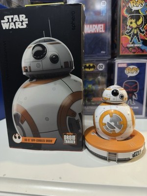 Sphero Star Wars BB-8 App-Enabled Droid Robot Trainer R001 White Orange