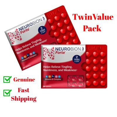 Neurobion Forte 60 Tabs B1 B6 B12 B-Komplex Nahrungsergänzungsmittel DOPPELPA...