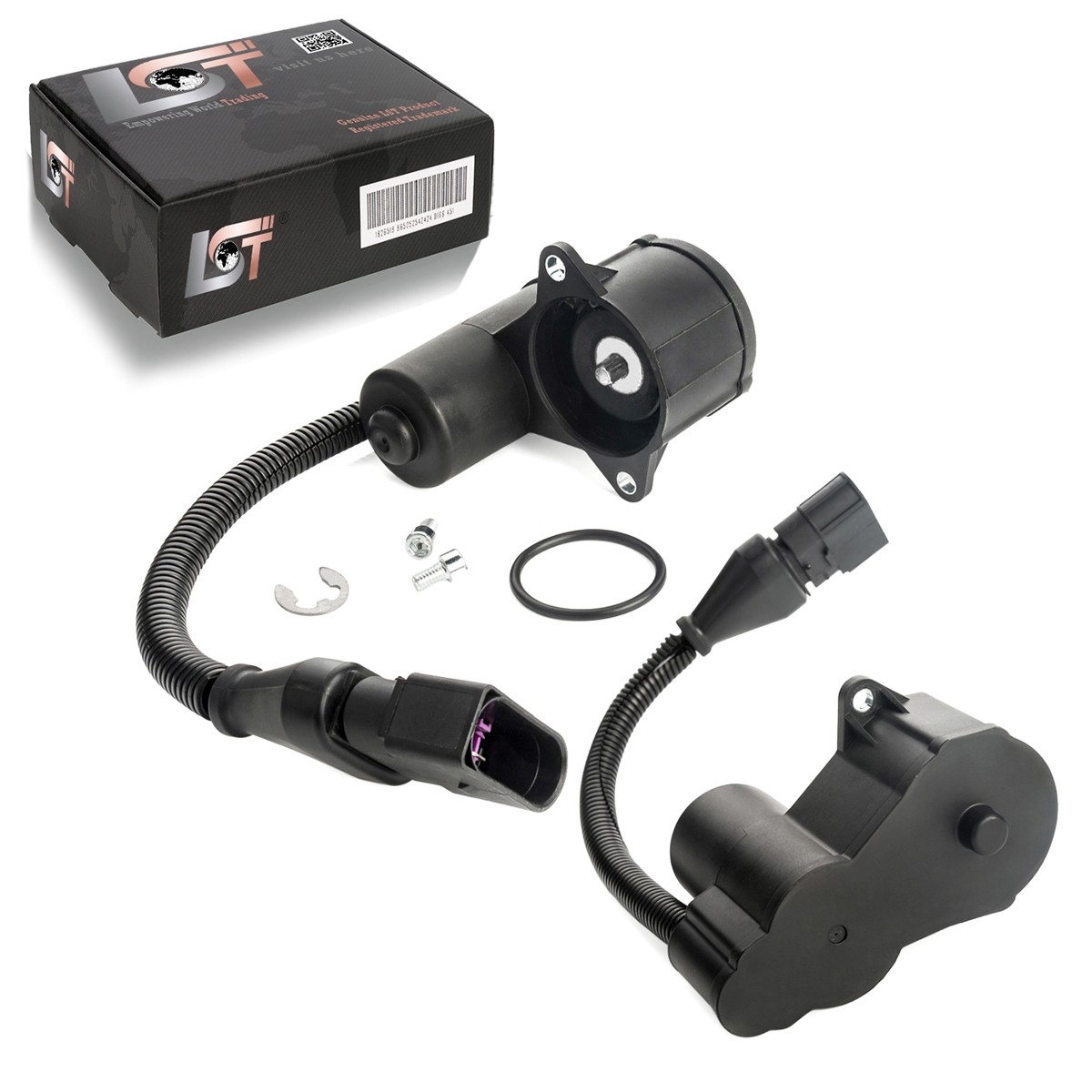 2x Rear Parking Brake Caliper Actuator Motor Set for Audi A8 S8 4E 02-10