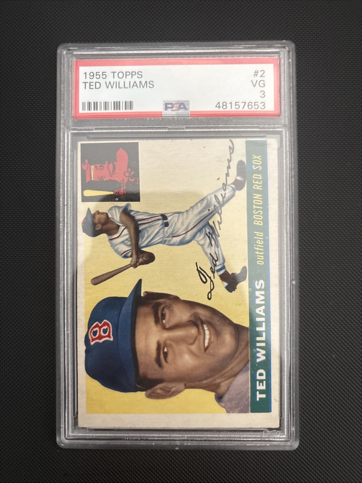 1955 Topps - Ted Williams #2
