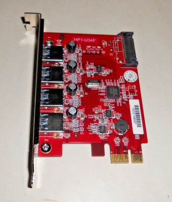 Mediasonic  HP1-U34F - (4) Ports - USB 3.0