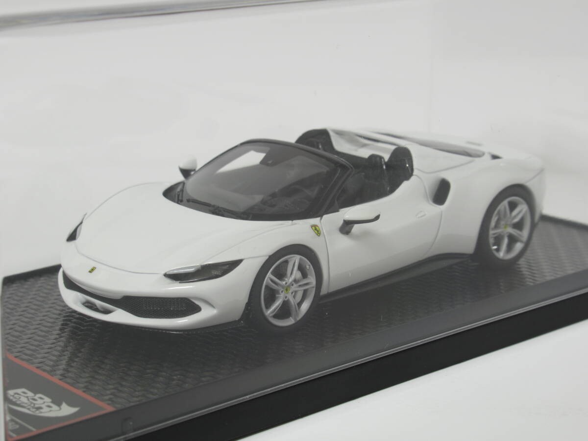 BBR Ferrari 296 GTS Bianco Cervino BBRC268B2