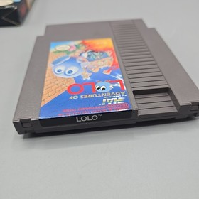 Adventures of Lolo (Nintendo Entertainment System NES) completo di manuale CIB 