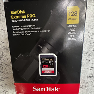 SanDisk Extreme PRO 128GB SDXC UHS I High Speed Memory Card V30 U3 200MB/s