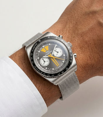 ケンウッドj無tm-733gv 20w マニア向145/433 Yema Meangraf Super Y70 YMHF1576-CM Chronograph 39mm Grey Dial