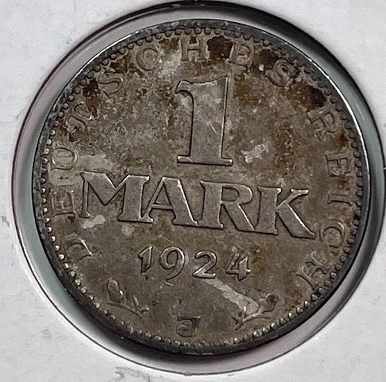 1924年 ドイツ 1マルク 銀貨【レア】 Silver 1924 Year German Coins for sale | eBay