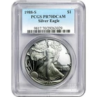 1988-S PCGS PR70DCAM American Silver Eagle