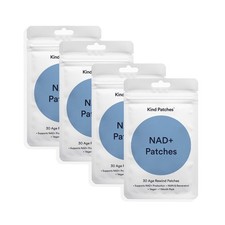 NAD Plus Patches by Kind Patches for Unisex - 30 Count Patches - Pack of 4