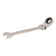 Image of Flexible Combination Ratchet Spanner Wrench 12mm Metric 180° Flex Head