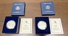 United States Mint 2011 & 2012 American Eagle One Ounce Silver Uncirculated Coin