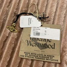 NEW Vivienne Westwood Gold Gadgets Orb Keyring (Made In Kenya, Recycled Metal)