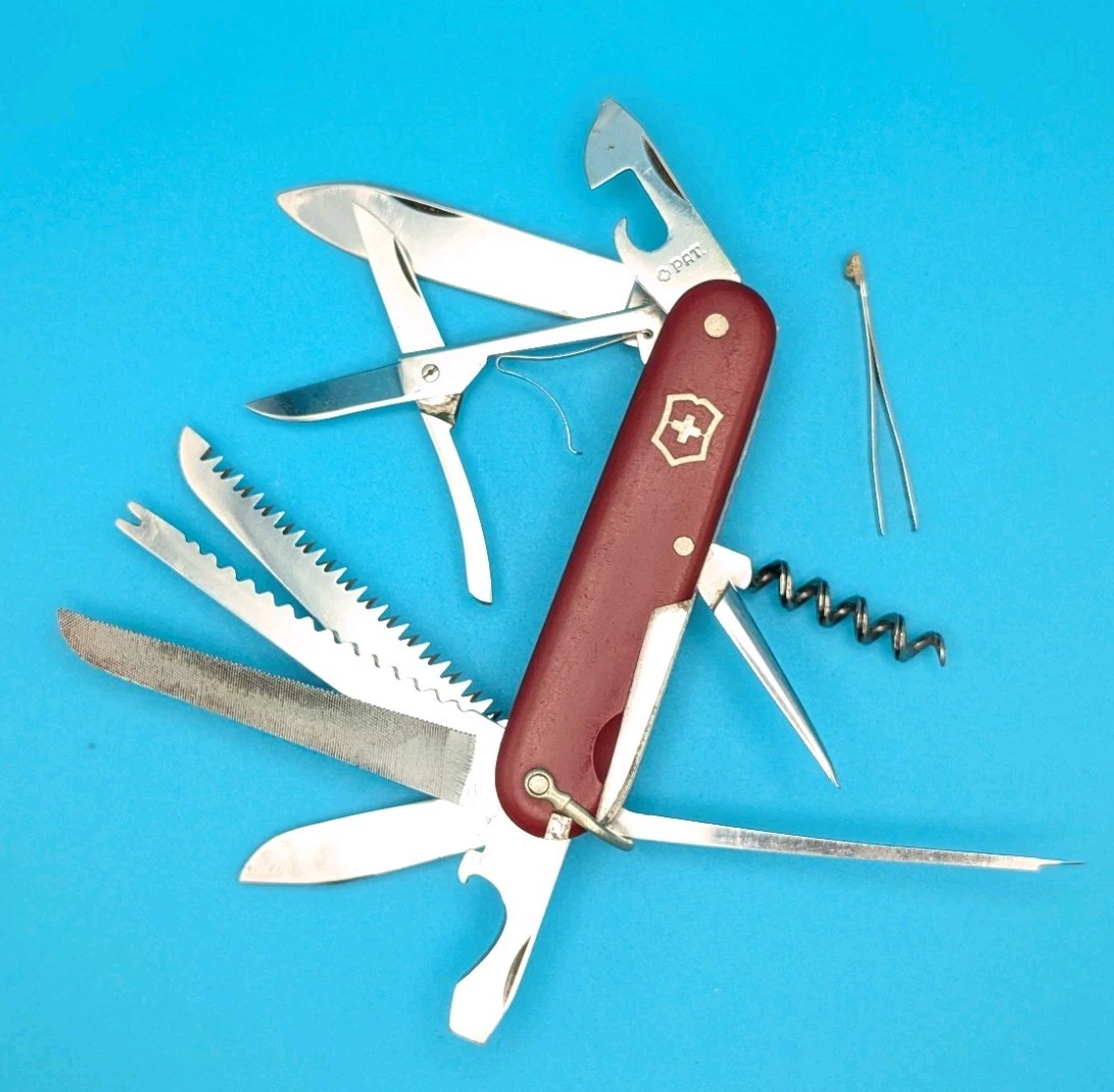 VTG Victoria Victorinox Champion 1952-1974 Swiss Army Knife! W