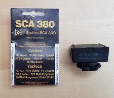 Blitzadapter SCA 380  für Contax/Yashica