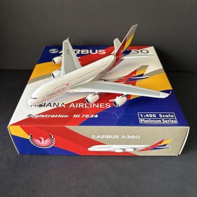 Phoenix Model 1:400 Asiana Airlines Airbus A380 HL7634 PH411153 Scale Diecast