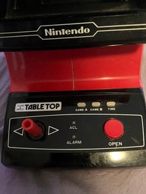 Nintendo Mario&rsquo;s Cement Factory Tabletop Game & Watch 1983 Vintage Working #46