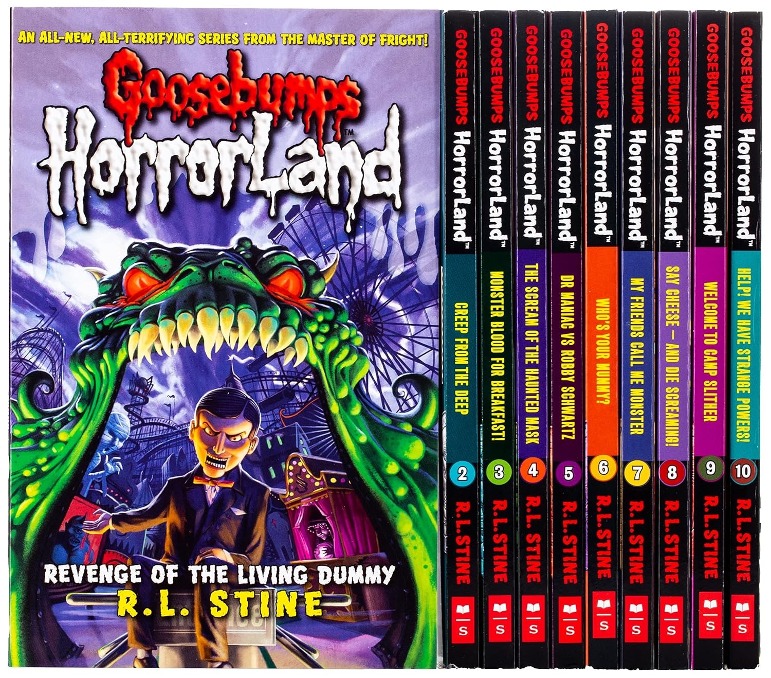Goosebumps HorrorLand 10-Book Set by R.L. Stine | Kids Horror, Sc | Stine R. L. - Image 15