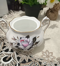 Vintage 1950s/1960s Royal Albert "Queen's Messenger" Bone China Open Sugar Bowl