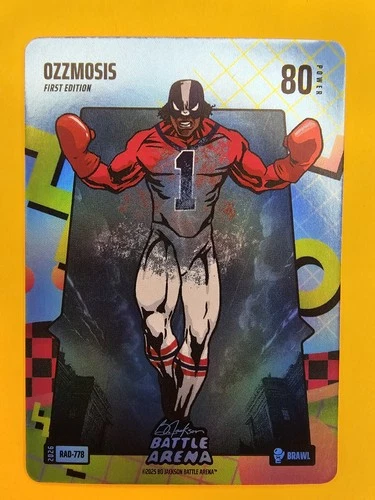 2025 Bo Jackson Battle Arena Ozzmosis Ozzie Albies 80's Rad Brawl 80