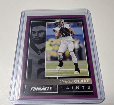 Panini 2024 Encore Chris Olave Purple /75 New Orleans Saints #143