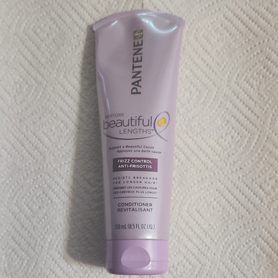 Pantene Beautiful Lengths Frizz Control Anti-Frizz Conditioner Long Hair 8.5oz