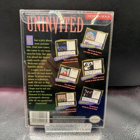 NES UNINVITED CIB 1991 AUTHENTIC TESTED WORKING