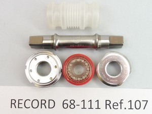 CAMPAGNOLO Record INNENLAGER BSA 111mm TOPZUSTAND (Gebraucht) in für