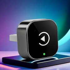 USB Wireless CarPlay Adapter for iPhone, Auto Apple CarPlay Dongle, Plug Play