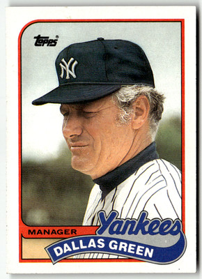 1989 Topps MLB No. 104 Dallas Green
