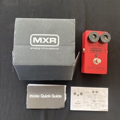 Used MXR M102 Dyna Comp Compressor Guitar Effects Pedal FREE SHIPPING