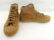 PF Flyers Shoes Center Reissue Hi Brown Sneakers Womens 7.5