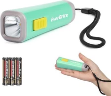EverBrite Kids Flashlight, Mini LED Plastic Torch Use for Green 