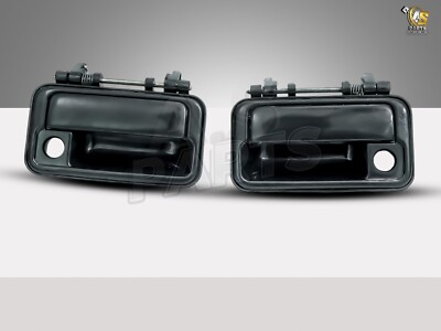 Exterior Door Handle For 01-06 Mitsubishi Montero Rear Driver Side Black Plastic Exterior Door Handle For 01-06 Mitsubishi Montero Rear Driver Side Black Plastic