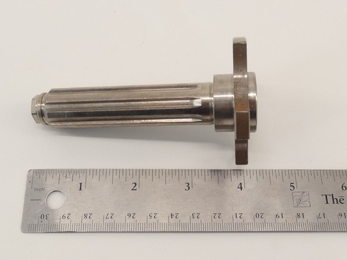 344546 Stainless Flanged Shaft 32MM 5/16" Bore 270 Deg - NEW Surplus! - Picture 6 of 6