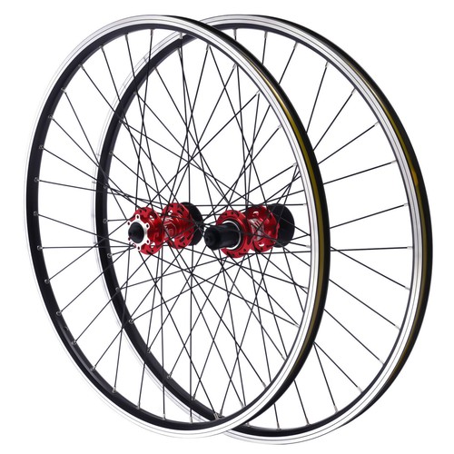 Alu Alu 27,5" Fahrrad Vorderrad Hinterradsatz MTB Laufradsatz Felge Scheibenbremse - Bild 8 von 12
