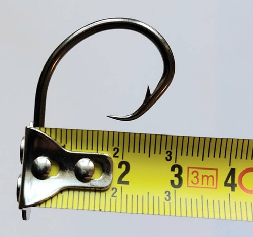 Amo Circle Tonno 6/0 Nose Rig Pesca Drifting Traina Ricciola Sgombro Vivo - Foto 4 di 4