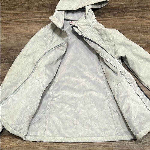 Free Country Women's Gray Hooded Jacket - Picture 3 of 9