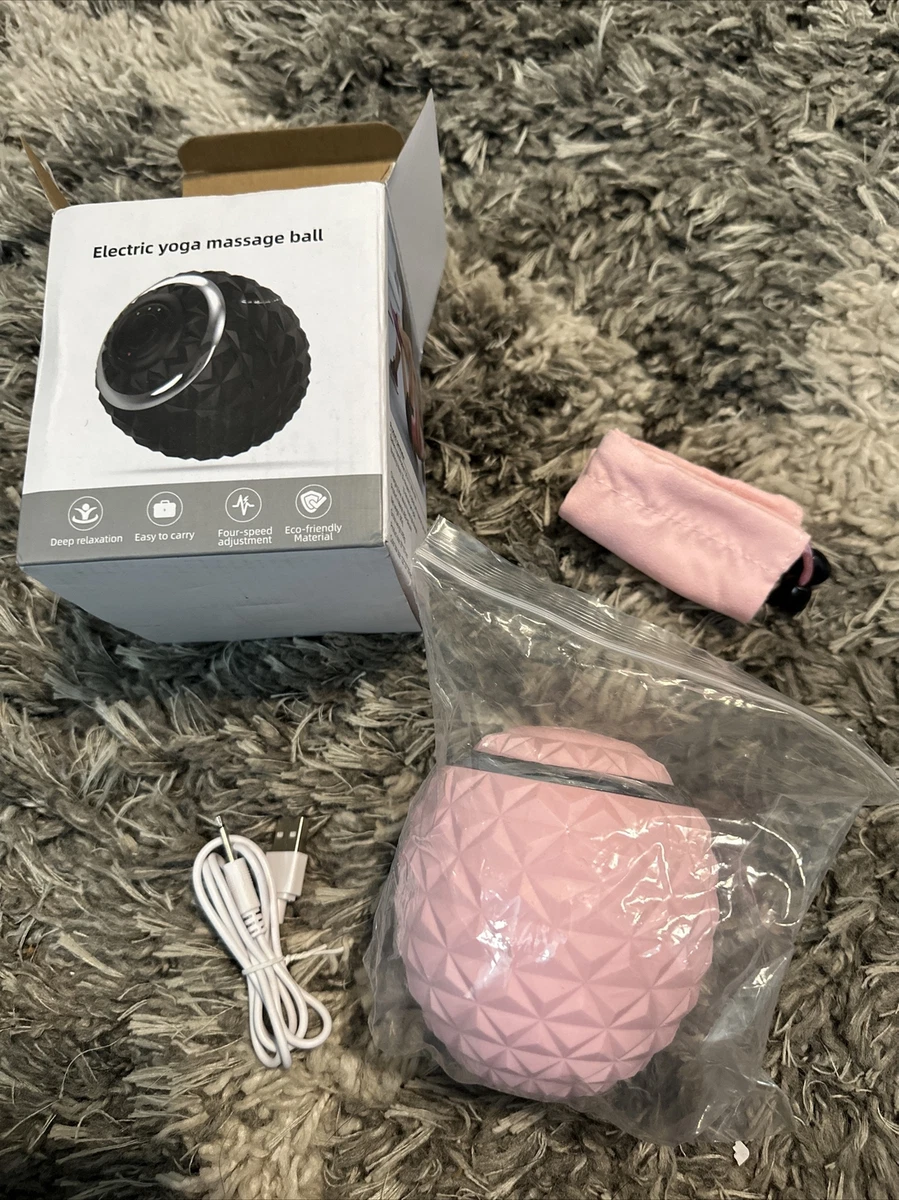 Waterproof Electric Yoga Massage Ball with 4 Speed Settings