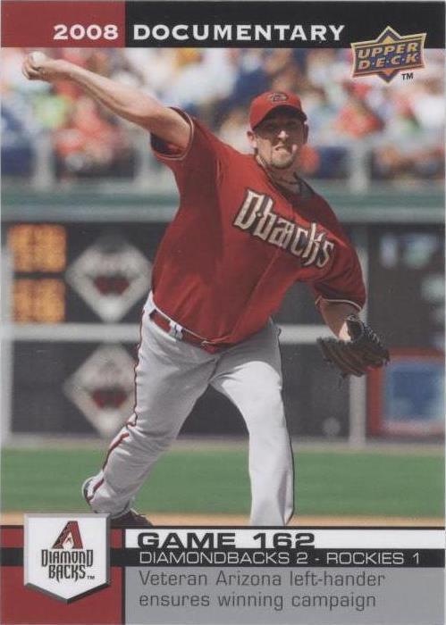 2008 Upper Deck Documentary - Brandon Webb #4805 - 1 of 1