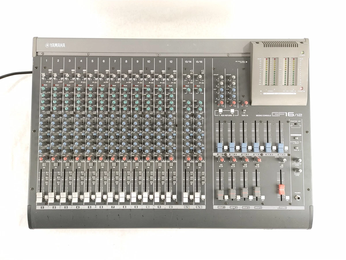 Yamaha GF16/12 12 Output Concert Sound Stage Reinforcement Mixing Console Unit 1
