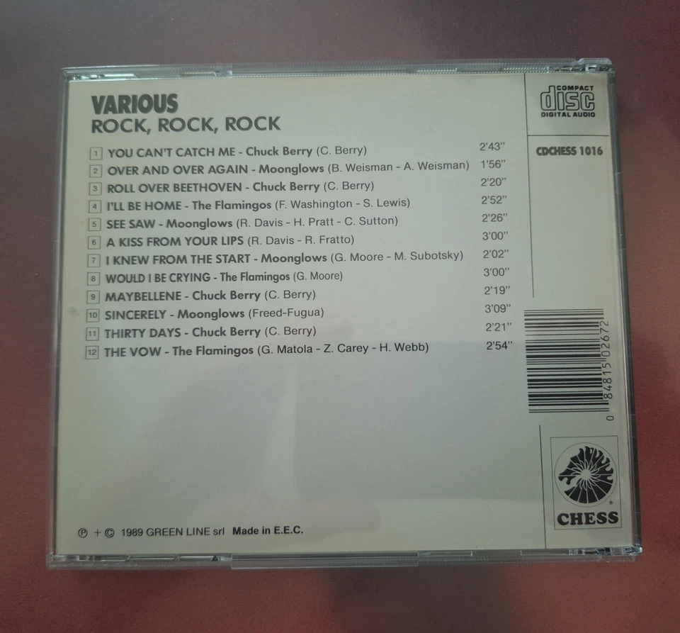 Various – Rock, Rock, Rock CD Compilation 1989 - Bild 2 von 2