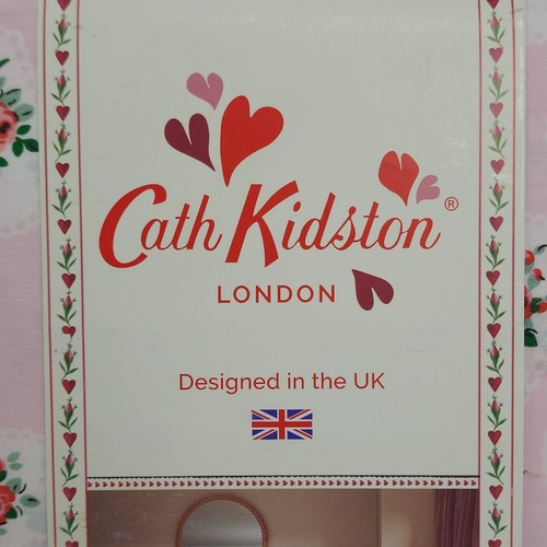 Cath Kidston Lace Hearts Pink Queen Sheet Set 100% Cotton Floral Lace Hearts - Picture 3 of 8