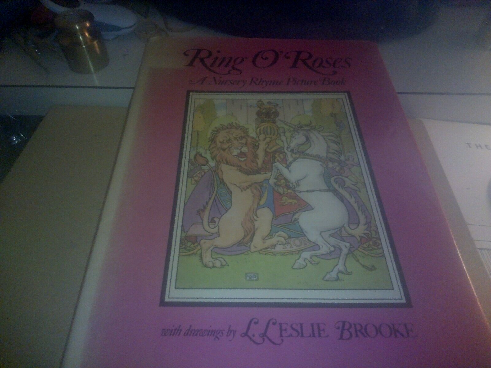 RING O'ROSES NURSERY RHYMES; 1922 Picture Book NEW 1976 HB PUBL + DJ See Photos!