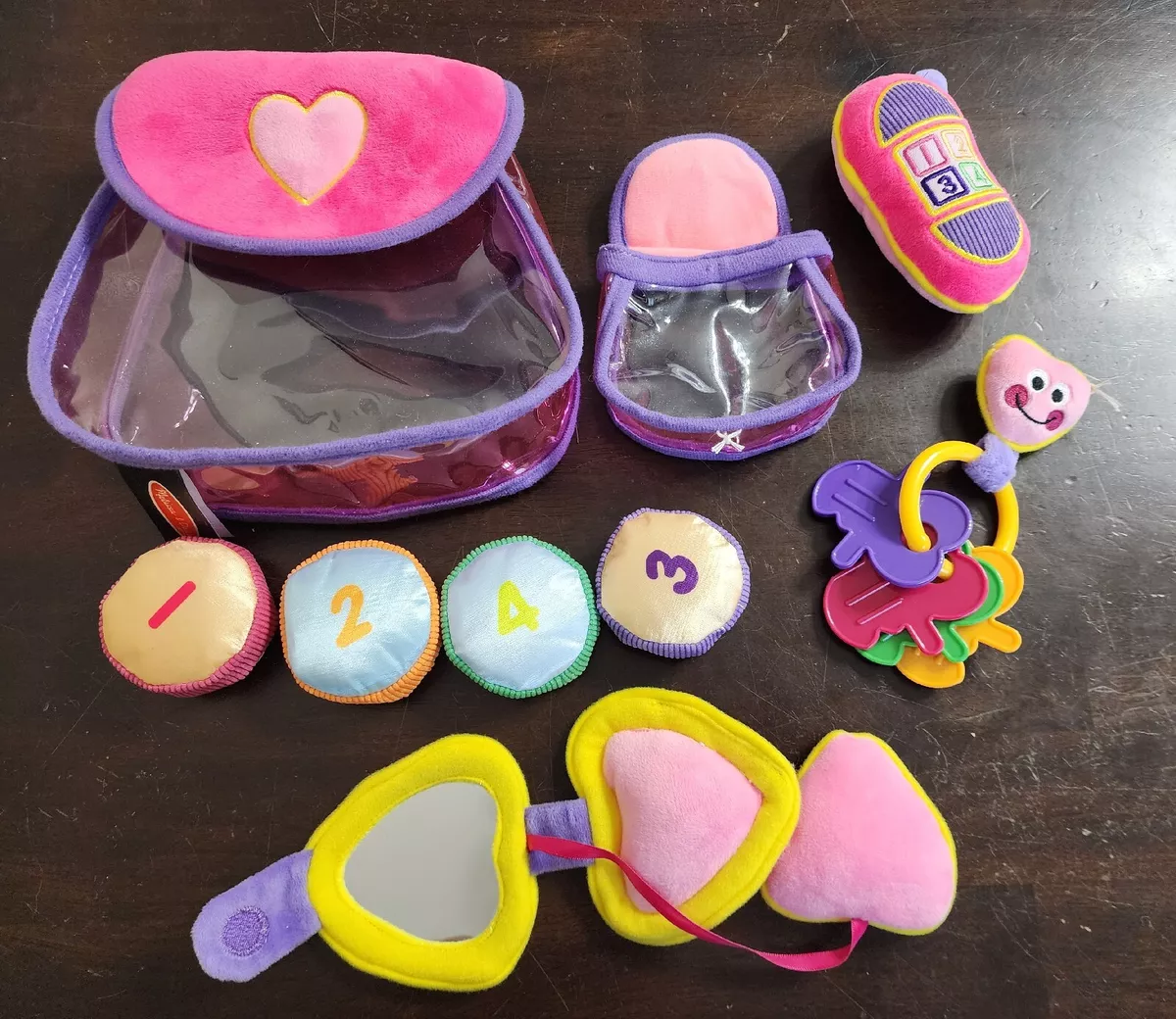 Amazon.com: Little Girls Play Purse and Pretend Makeup Kit- 49PCS My First Purse  Set Includes Handbag Phone Wallet Play Makeup Princess Jewelry Water  Bottle, Pretend Play Gift Toys for Girls Toddlers Age