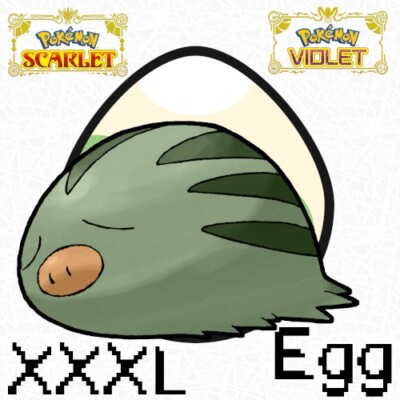 Swinub XXXL Shiny Egg Lv.1 6IV Jumbo Mark Size Adamant