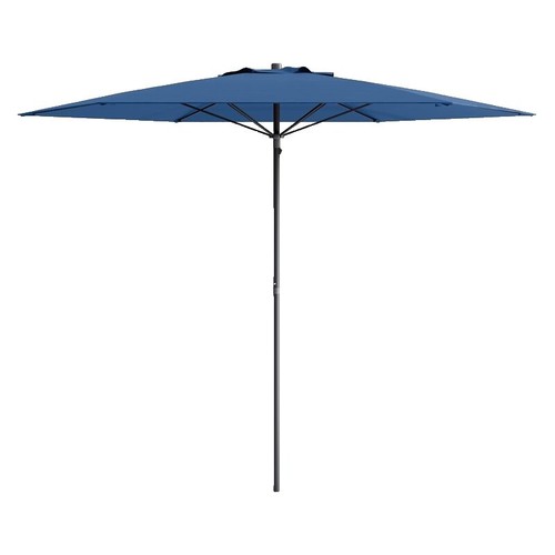 ebay rio umbrellas patio Rio 84 in. Tiltable Blue Beach Umbrella